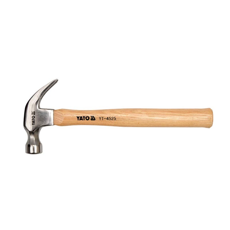 Yato Yato YT4525 Claw Hammer 450G Power Toolshand ToolsIndustrial ToolsHammer for Home Use - Image 1