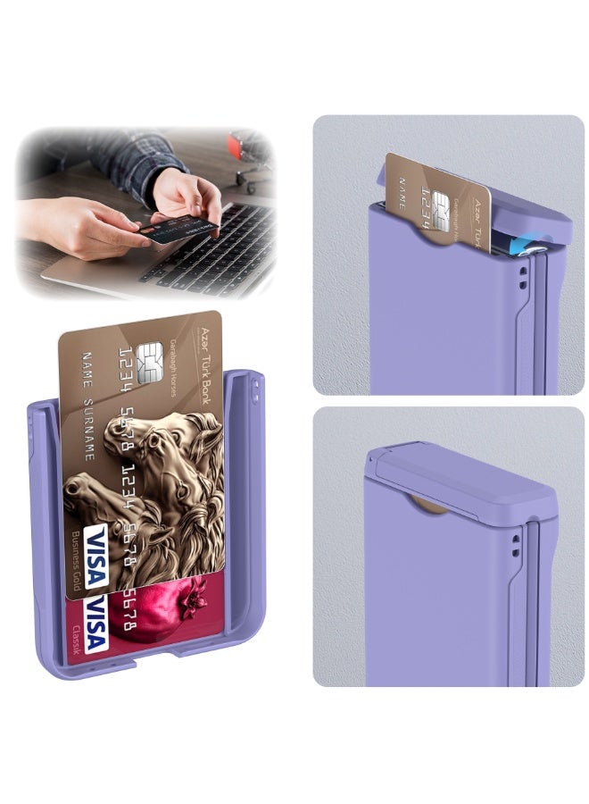 general for Samsung Galaxy Z Flip 6 Case with Hinge Protection Shockproof with Credit Card Holder ID Card Protective Cover Z Flip  6 Phone Case for Galaxy Z Flip 6 5G - Image 4
