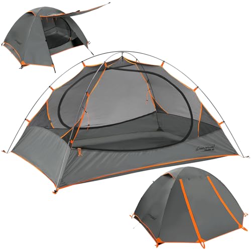Clostnature Lightweight Backpacking Tent - 3 Person Ultralight Waterproof Camping Tent, 3 Season Large Size Easy Setup Tent for Family, Outdoor, Hiking and Mountaineering - Image 1