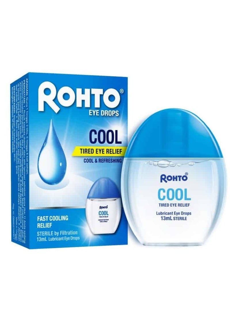 Rohto Cool Redness Relief Eye Drops 0.4 Fl Oz - Image 2