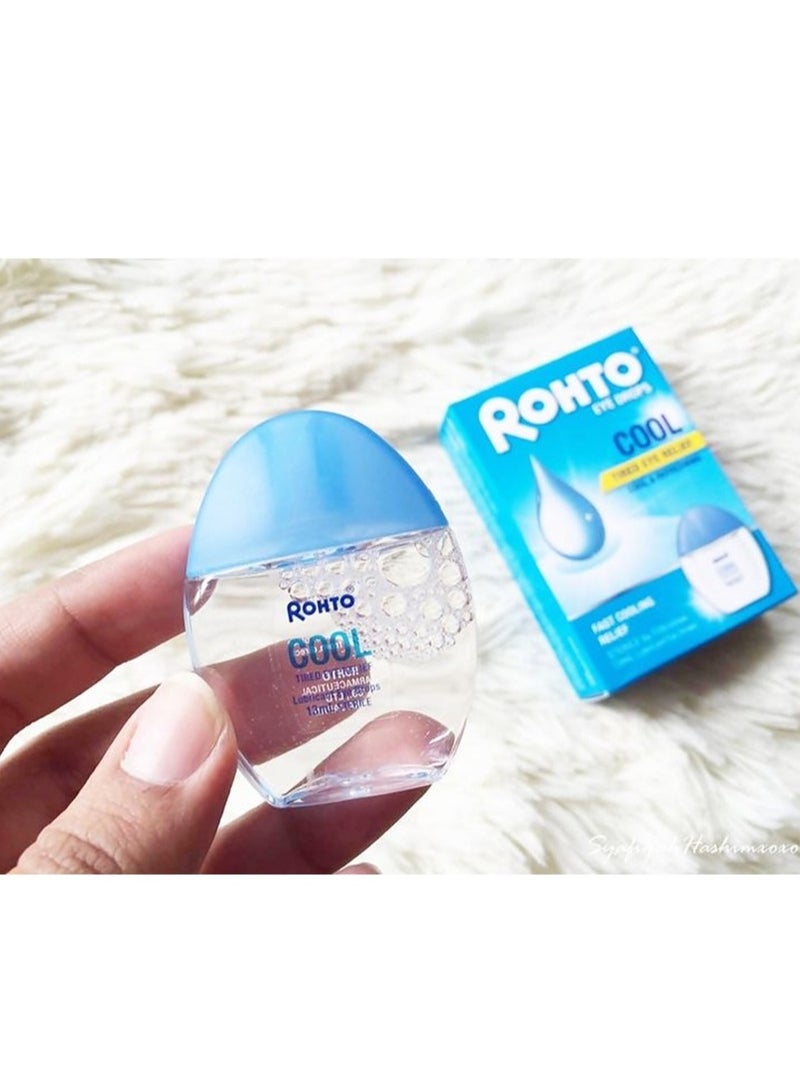 Rohto Cool Redness Relief Eye Drops 0.4 Fl Oz - Image 4