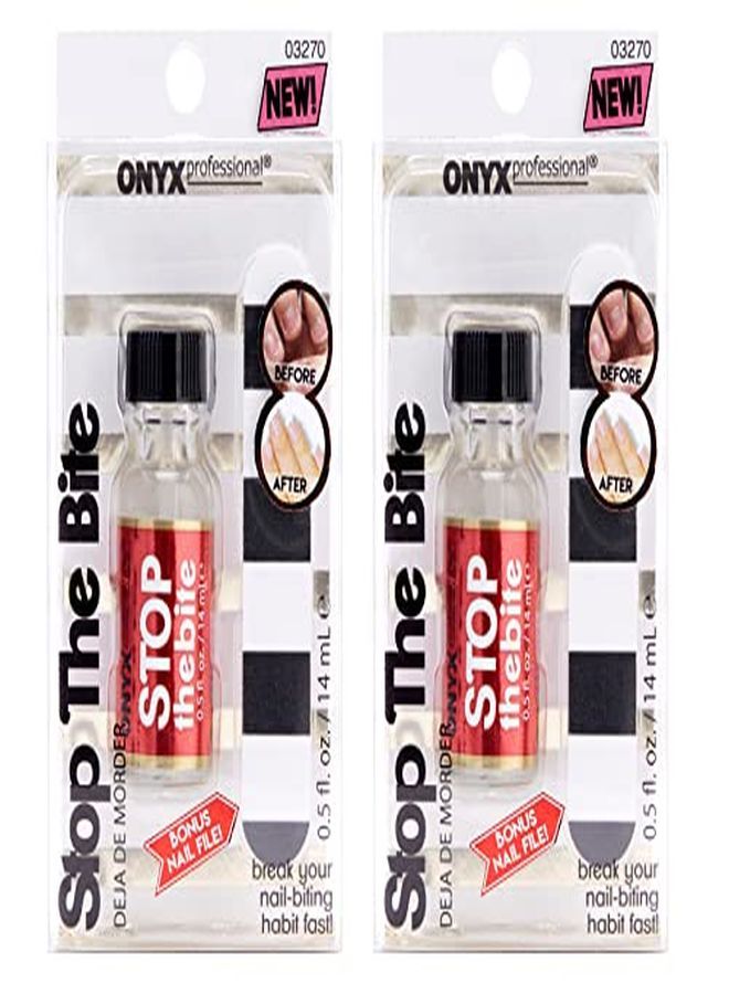Onyx Professional "Stop The Bite" Nail Biting & Thumb Sucking Deterrent Polish  - Image 1