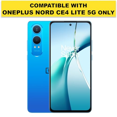RIGGEAR Shockproof Sleek Hybrid Armor Back Cover Case Compatible with OnePlus Nord CE 4 Lite 5G (Smoke Black Matte PC + Black TPU Bumper) - Image 2