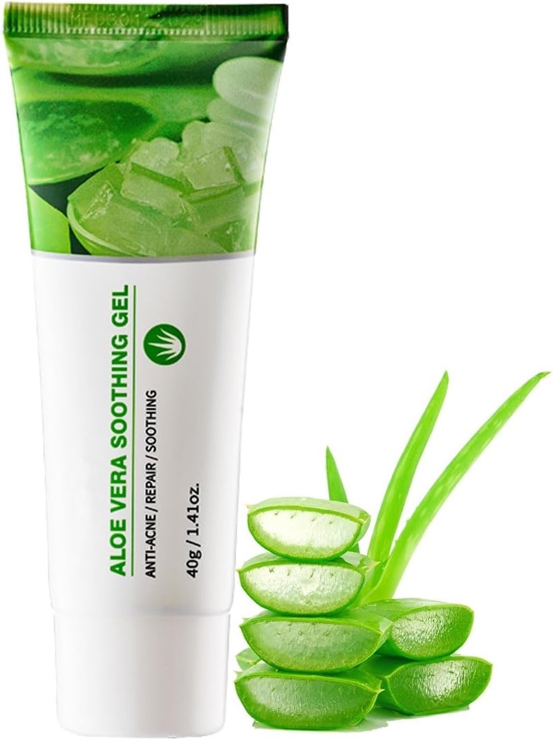 Aloe Vera Gel For Face Body Aloe Vera Moisturiser For Hydrating Smoothing Skin Aloe Vera After Sun Gel For For Dry Skin Sunburn Acne