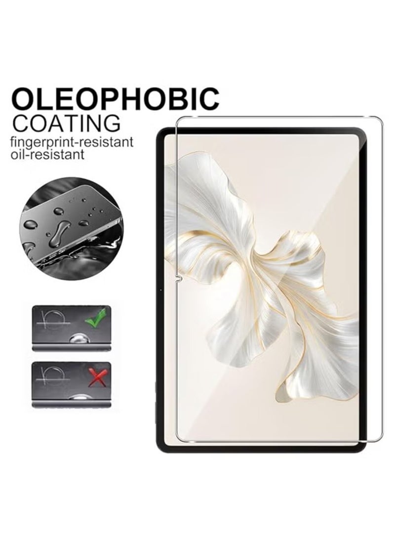 Honor Pad 9 Screen Protector,HD Clarity Tempered Glass Screen Protector Film Scratch Resistant Bubble Free, High Transparency, Delicate Touch Screen Protector For Honor Pad 9 - Image 4