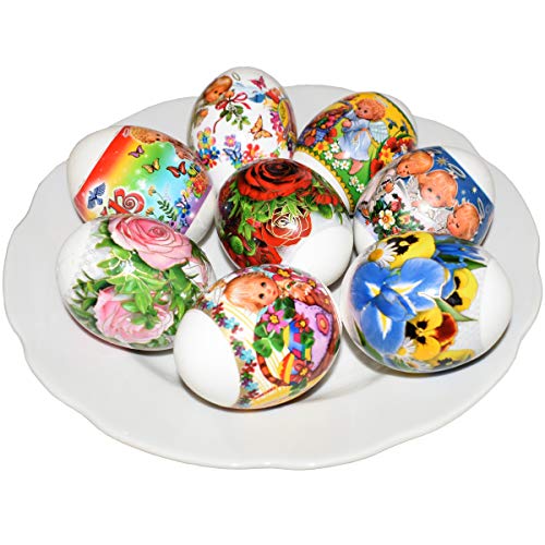 Diximus Thermo Heat Shrink Sleeve Decoration Easter Egg Wraps Pysanka Pysanky (Angels) - Image 3