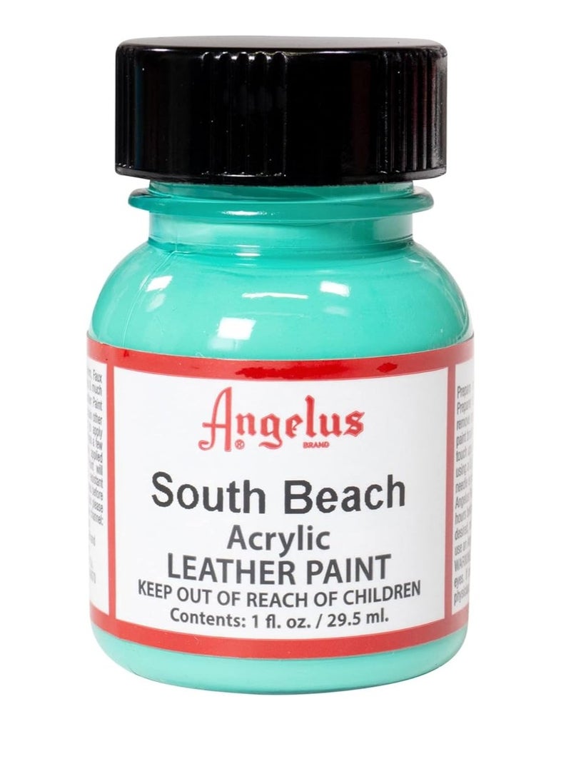 Angelus Acrylic Leather Paint 1oz South Beach - Image 2