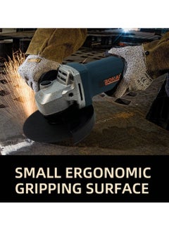 BONAI Angle Grinder 4.5Inch variety of cutting or grinding Metal cutting polishing and rust removal Working on wood plastic stone ceramic tile concrete  - Image 2