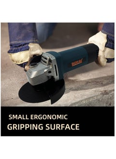 BONAI Angle Grinder 4.5Inch variety of cutting or grinding Metal cutting polishing and rust removal Working on wood plastic stone ceramic tile concrete  - Image 5