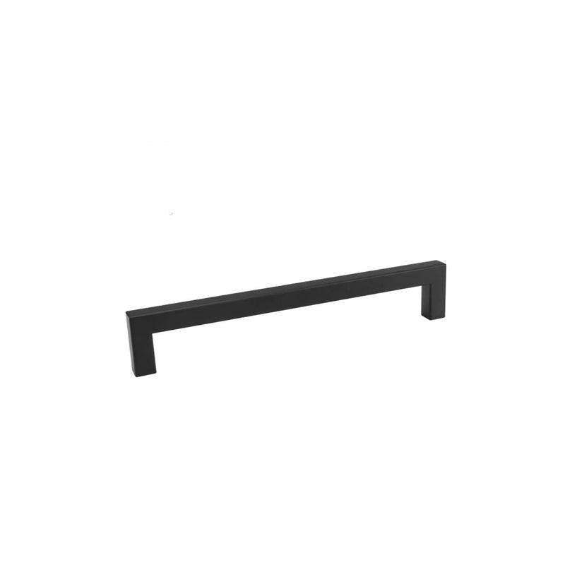 Zikra Cupboard Small Handle Closet Black Small Handle Solid Square Cabinet Handle Black Furniture Pulls Hole Centers Black Cabinet Hrdware Modern Bedroom Cabinet Handles 1 Pack - Image 1
