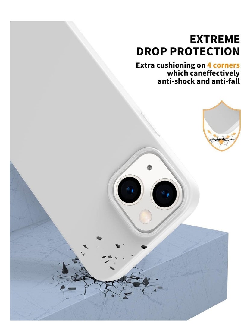 TIGER Liquid Silicone Ultra Slim Phone Case Compatible with iPhone 14 – Shockproof Protective Cover with Soft Microfiber Lining | Anti-Scratch, Non-Slip Grip, Lightweight & Precise Fit for Daily Use - Image 4