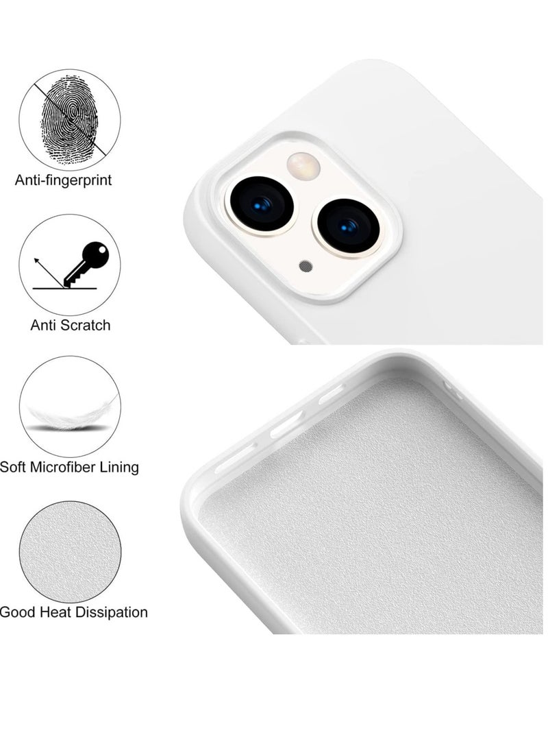 TIGER Liquid Silicone Ultra Slim Phone Case Compatible with iPhone 14 – Shockproof Protective Cover with Soft Microfiber Lining | Anti-Scratch, Non-Slip Grip, Lightweight & Precise Fit for Daily Use - Image 2