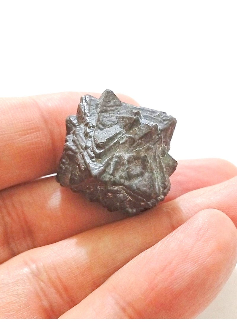 Natural Rare Raw Prophecy Meteorite Stone - Lemonite & Hematite Transforming Crystal (Semi-Crystal) Mined from the Desert - Unique Piece for Collectors of Rare Stones and Minerals S3 - Image 2