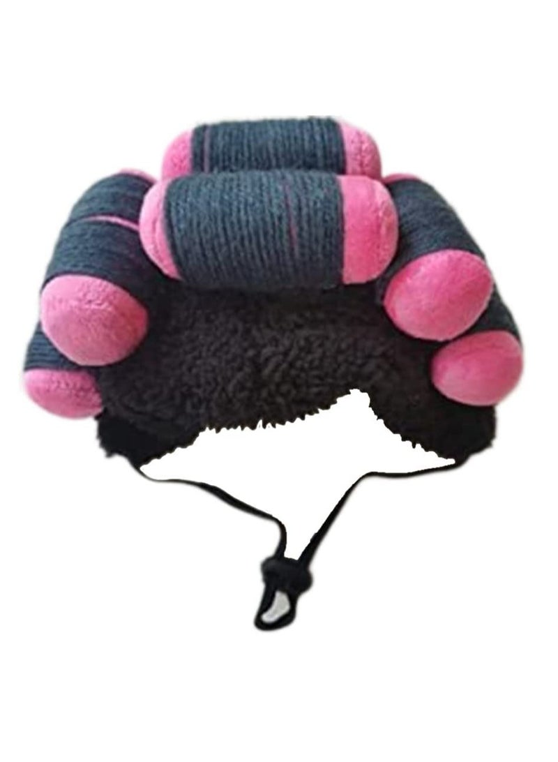 Excefore Pet Costume, Costume Cosplay Wigs for Cats and Dogs, Curly Hair, Photo Shoots Idea Adjustable Pet Wigs, for Parties Festivals Dog Hats for Small Medium and Large Dogs - Image 1