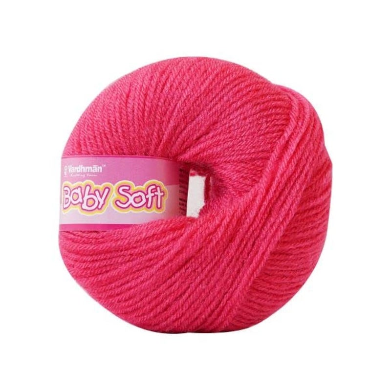 Vardhman Knitting Yarn Vardhman Knitting Yarn Baby Soft Wool for Knitting Kids Crochet Yarn Wool Babywear Blankets Ponchos mufflers caps Multi Purpose 6 PCS 200 GramBBD075