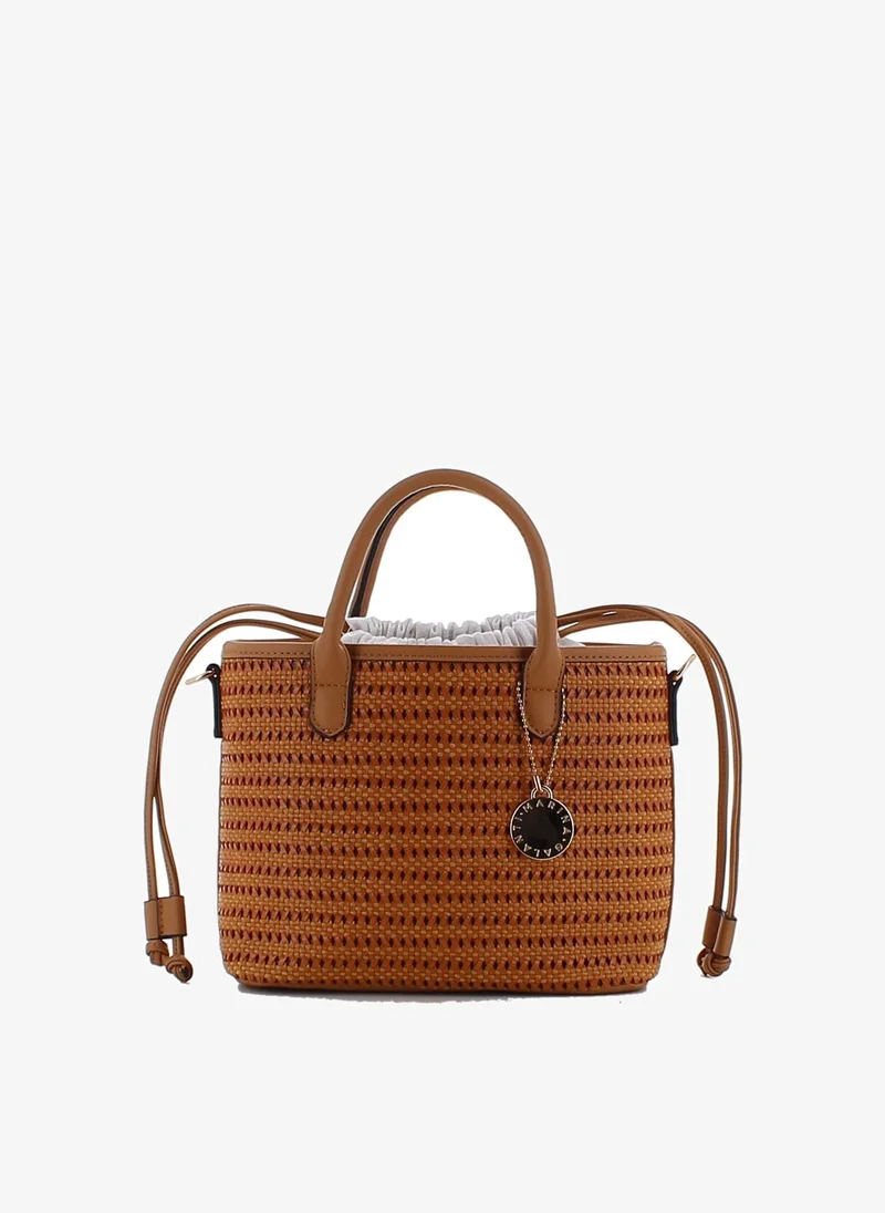 Marina Galanti Marina Galanti Women's Cheremule Perforated Handbag - Camel
