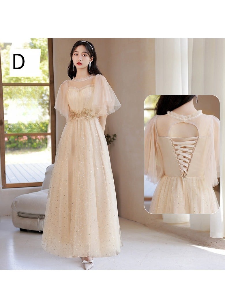 KUYING New Fashionable and Elegant Bridesmaid Dress  - Image 1
