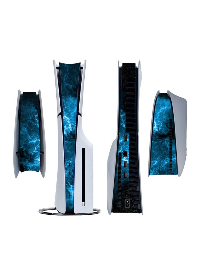 Ps5 Slim Sticker Thin Machine Middle Sticker Host Sticker Host Strip Side Middle Sticker-Color:136539
