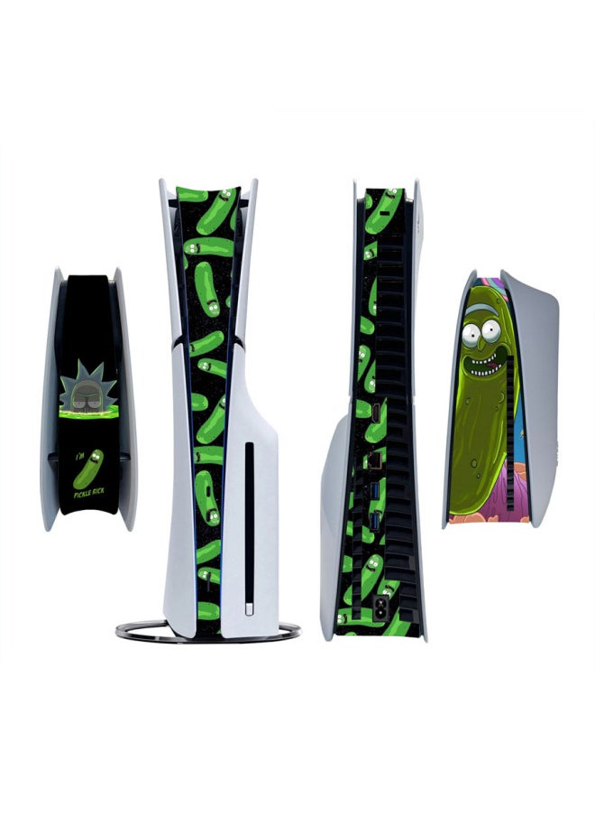 Ps5 Slim Sticker Thin Machine Middle Sticker Host Sticker Host Strip Side Middle Sticker-Color:136539