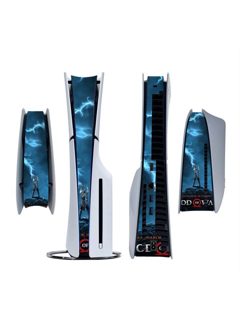 Ps5 Slim Sticker Thin Machine Middle Sticker Host Sticker Host Strip Side Middle Sticker-Color:136539