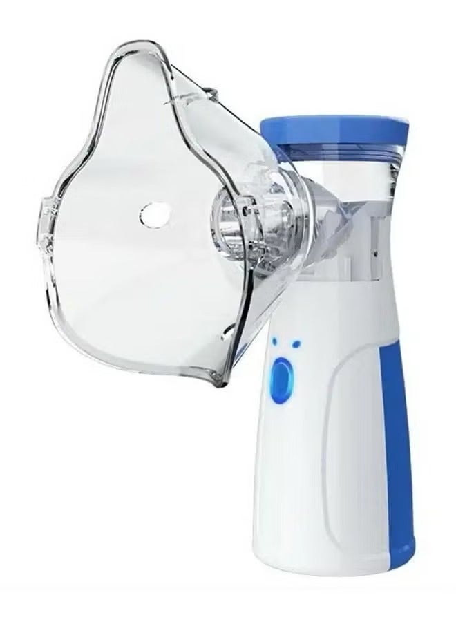 Rechargeable Mesh Nebulizer for Respiratory Health White - Image 1