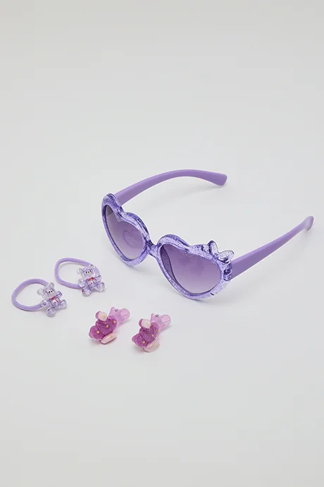 أر أند بي Sunglasses & Hair Accessories Set
