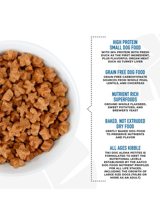 Tiki Dog Born Carnivore For Dogs, Savory Duck, Peas & Lentils Recipe, Grain Free Baked Kibble For Maximum Nutrition, For Adult Dogs And All Size Breed Dogs, 3.5 Lbs Bag - Image 4