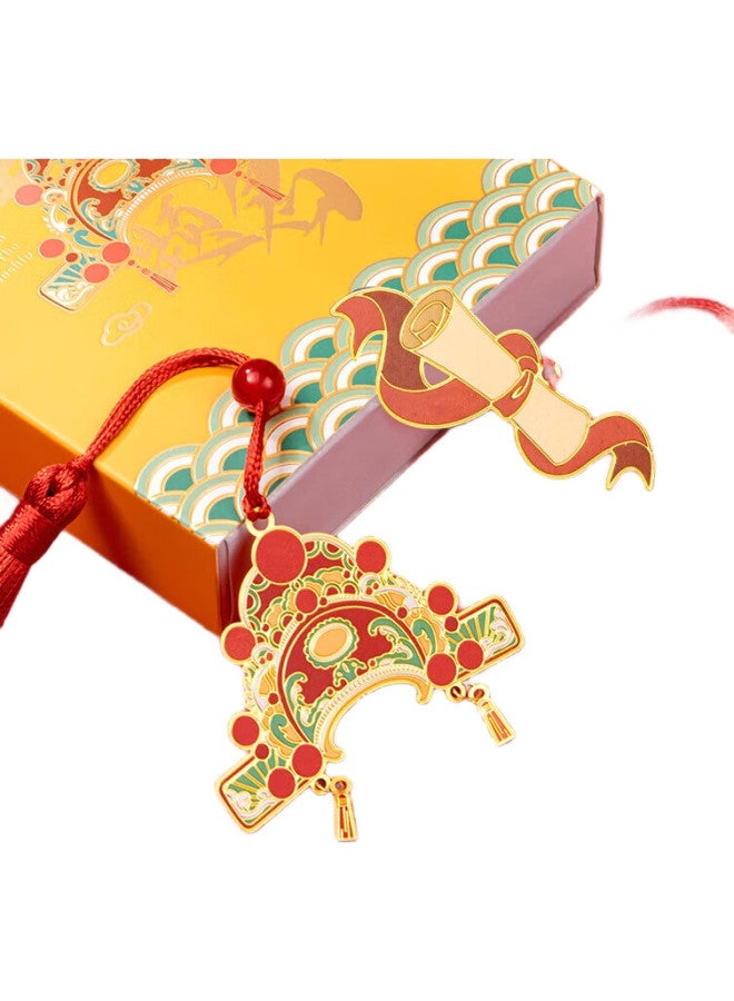 TIANSE Inspiring Bronze Metal Bookmark Gift Box, Chinese Style Museum Cultural And Creative Graduation Souvenir, Annual Meeting Gift, New Year And Teacher'S Day Gift, Party Favor, Ts-5899 With Voucher In Hand - Image 3