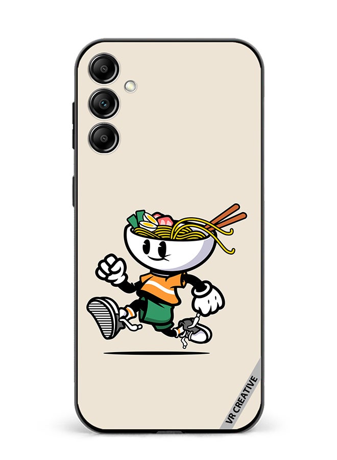 VR CREATIVE Protective Case Cover For Samsung Galaxy A55 Ramen Cartoon Design Multicolour - Image 1