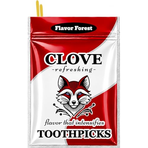 Flavor Forest Clove Toothpicks (Flat Shape) 100ct - Image 1