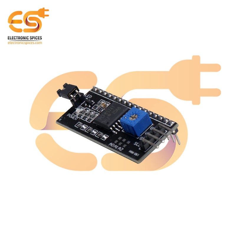Electronicspices IIC or I2c Serial Interface Adapter Module for 16 X 2 (1602) Character LCD Display - Image 3