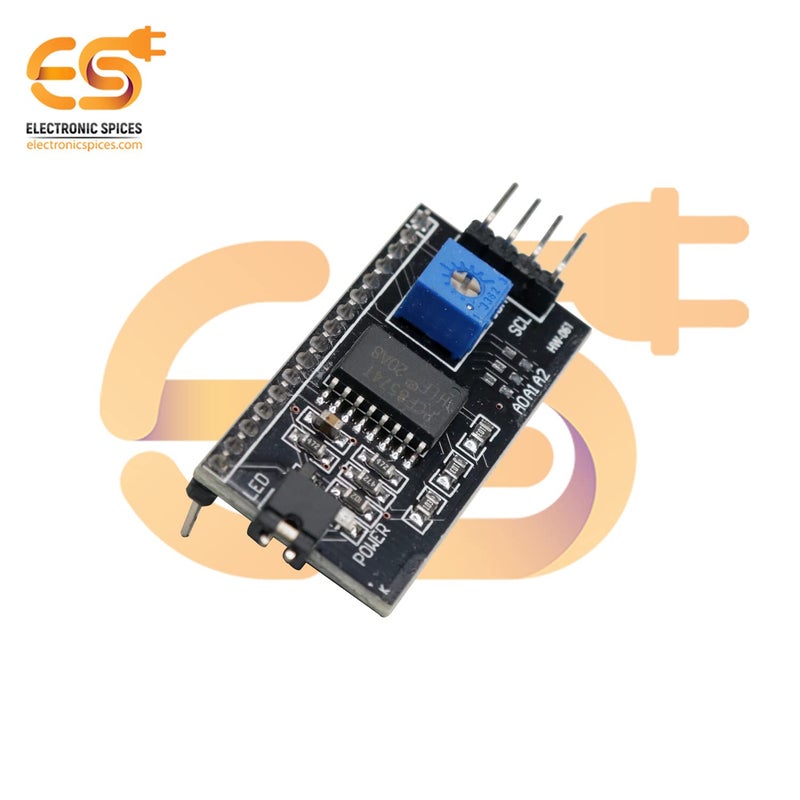 Electronicspices IIC or I2c Serial Interface Adapter Module for 16 X 2 (1602) Character LCD Display - Image 5