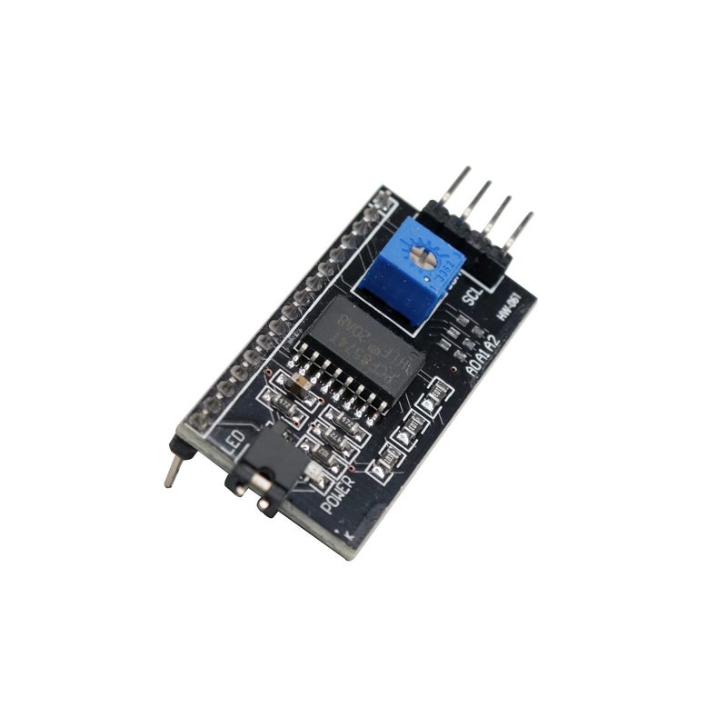 Electronicspices IIC or I2c Serial Interface Adapter Module for 16 X 2 (1602) Character LCD Display - Image 1