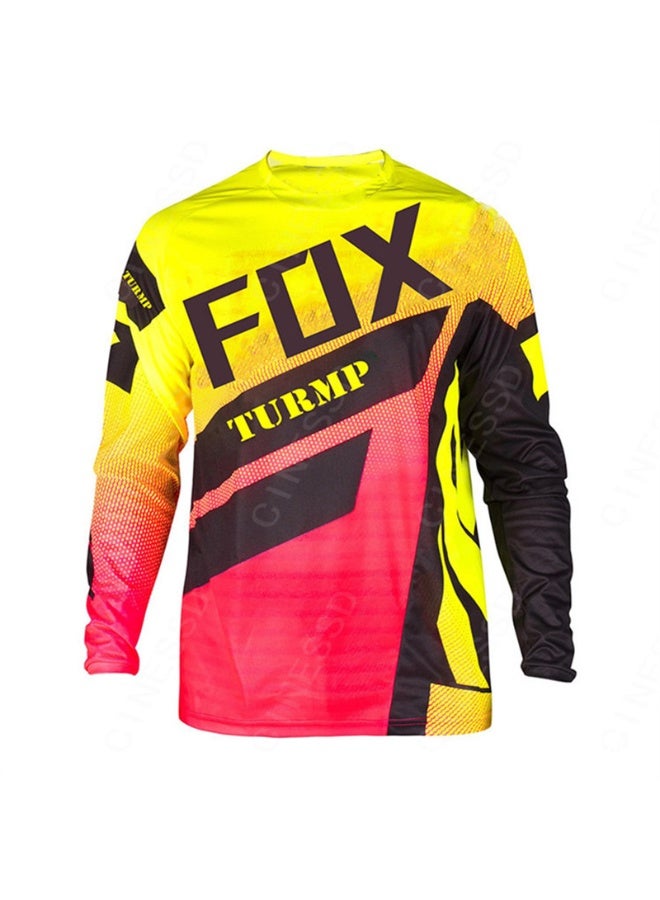 Fox Men's Outdoor Cycling Suit Off-road Road Mountain Bike Cycling Tops - Image 1