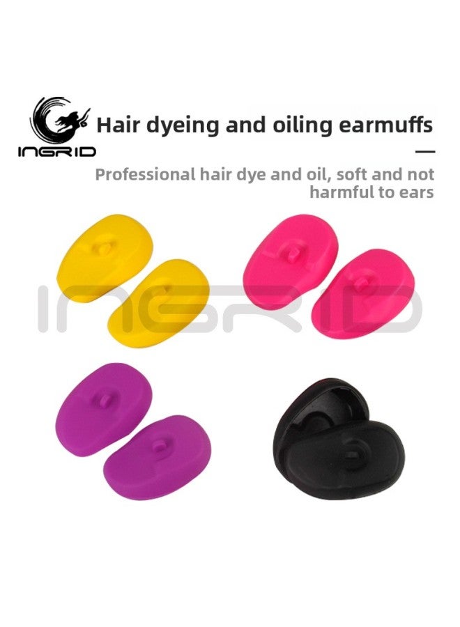 Ear Cover - Heat Resistant Silicone Hairdressing Earmuffs - Heat Resistant, 2pcs Pack - Beauty Supply - Image 3