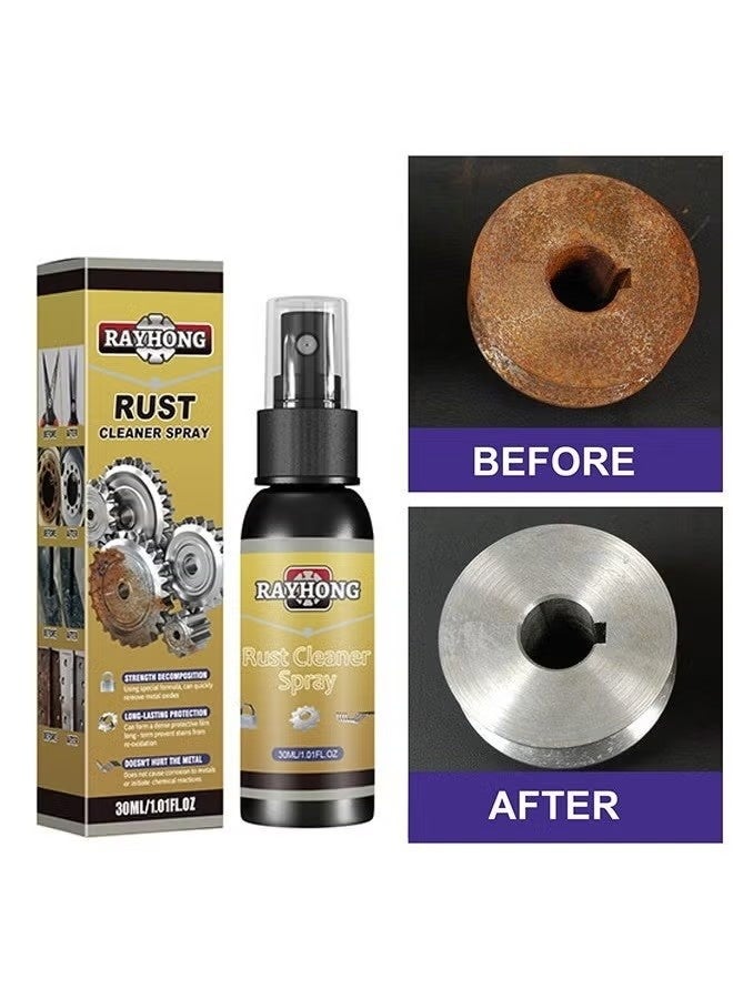 RAYHONG Rust Cleaner Spray，Stainout Boat Rust Remover, Stain out Boat Rust Remover, Multipurpose Rust Remover Spray for Metal, Rust Remover Inhibitor Derusting Spray Car Maintenance Cleaning Tool - Image 1