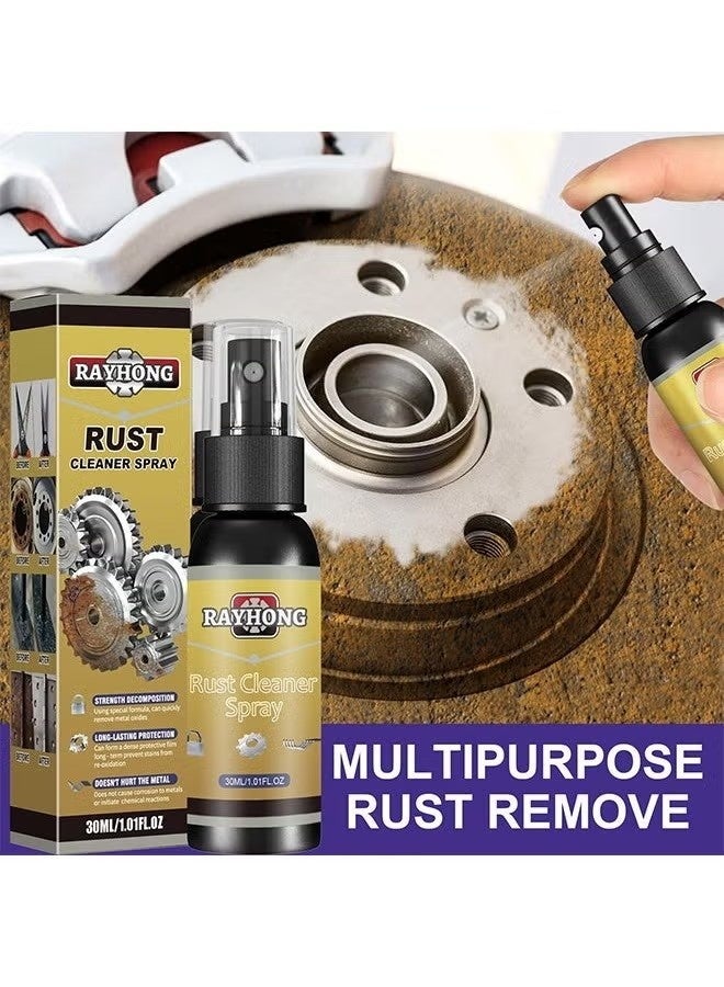 RAYHONG Rust Cleaner Spray，Stainout Boat Rust Remover, Stain out Boat Rust Remover, Multipurpose Rust Remover Spray for Metal, Rust Remover Inhibitor Derusting Spray Car Maintenance Cleaning Tool - Image 4