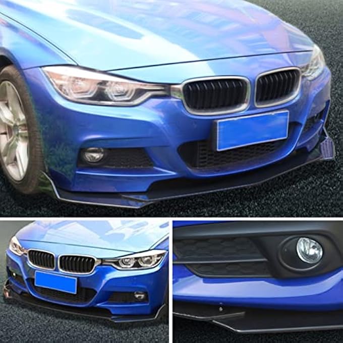 Sunisfa 5pcs Front Bumper Lip Body Kit Universal Lip Splitter Spoiler Diffuser Canard Protector for Car - Image 3