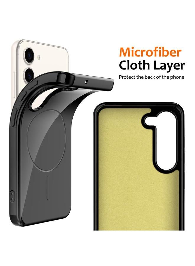 S-TOP Case For Samsung Galaxy S23 5G Glossy TPU Shockproof MagSafe Phone Case with Lanyard - Image 5