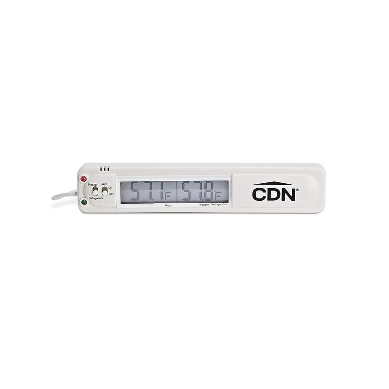 CDN TA20 Digital Audio Visual Alert Refrigerator Freezer Alarm - White - Image 2