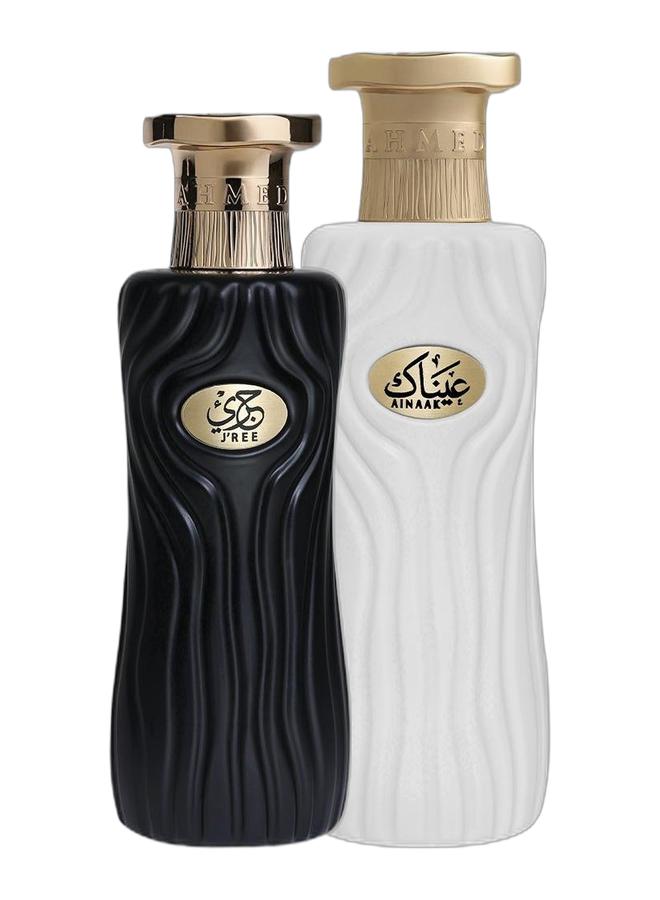 أحمد المغربي مجموعة عطور إيناك وجري إكستريت دي بارفيوم – ٢×١٠٠ مل - Image 1