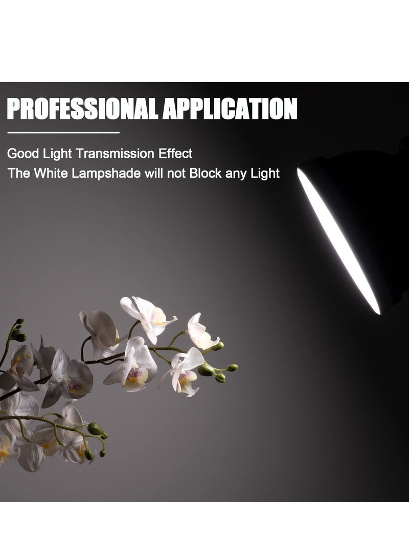 SOLARAE Diffuser Lamp Sock Soft Diffuser Lamp Cover, , 4Pcs White Lampshade Reflector Lamp Sock,7 Inches/ 18 cm Standard Cloth Diffuser Light Sock for Strobe Flash LED Video Light - Image 5