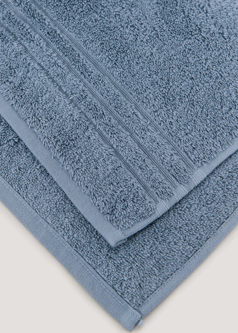 Matalan  Blue 100% Egyptian Cotton Towels  | Best Price UAE