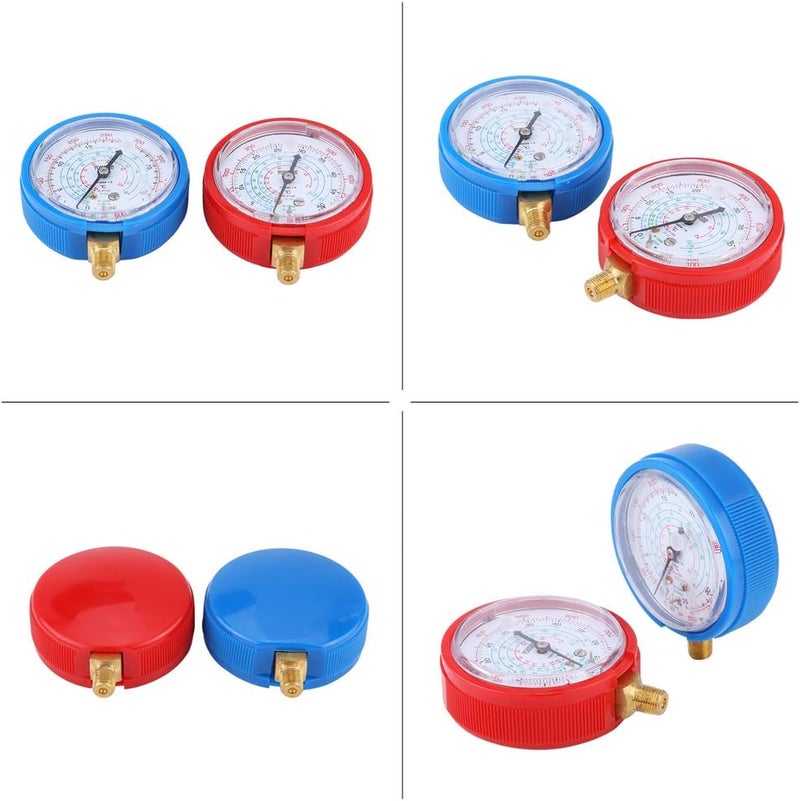 ZJchao Pressure Gauge, Ac Pressure Gauge Water High and Low with Precision Construction Design for Professional Monitoring - Image 5