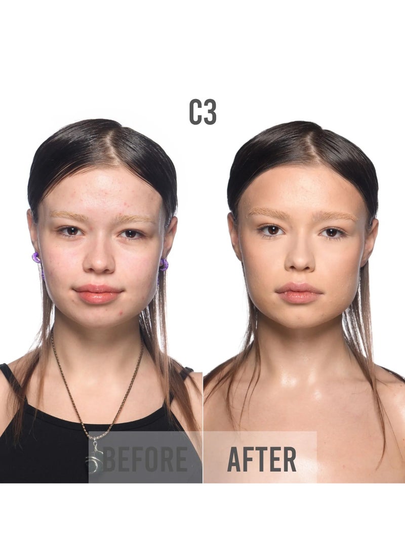 بي بيرفيكت كريم أساس بي بيرفكت كروما كوفر مات C3 30 مل - Image 2