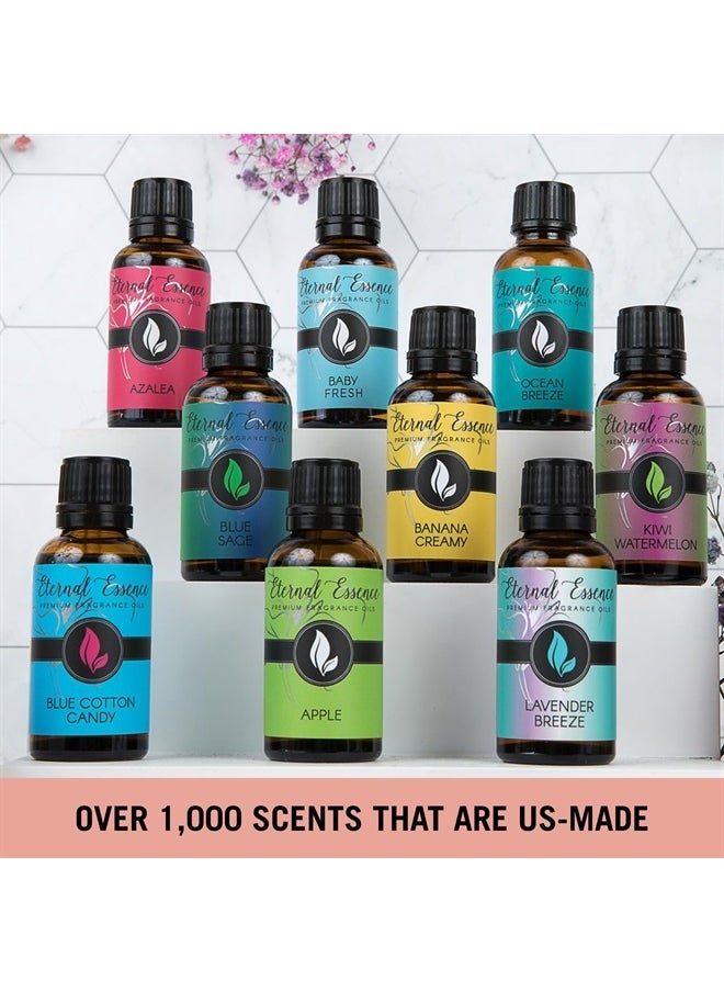 Eternal Essence Oils - Mysterious Gift Set of 6 Premium Fragrance Oils - Coconut Lime Verbena, Cabernet & Neroli, Dragons Blood, Wild Watermelon, Monkey Farts, Black Oak Currant - Eternal Essence Oils - Image 1