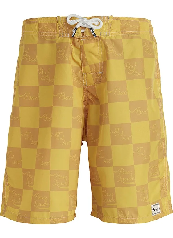 باد بير Men's MUSTARD Swim Shorts