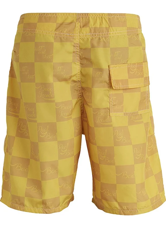 باد بير Men's MUSTARD Swim Shorts