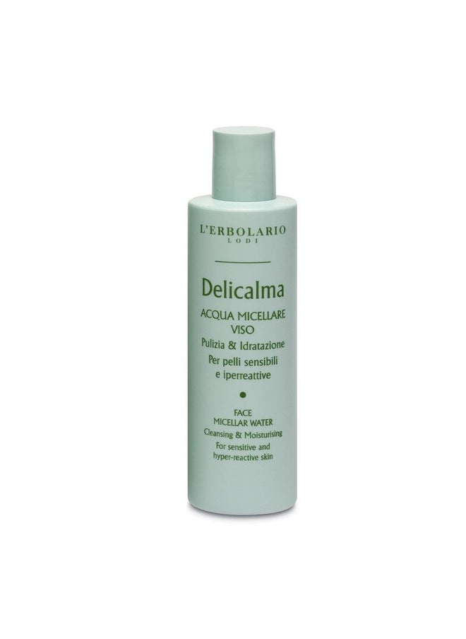 L'Erbolario Delicalma Face Micellar Waterremoves Traces Of Impurities And Makeupmoisturizes Sensitive Skin And Soothes Irritationwith Protective And Softening Properties6.7 Oz Cleanser  - Image 1
