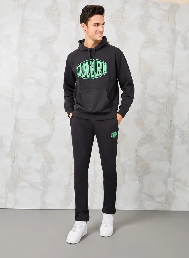 umbro Varsity Graphic Hoodie with Front Pocket